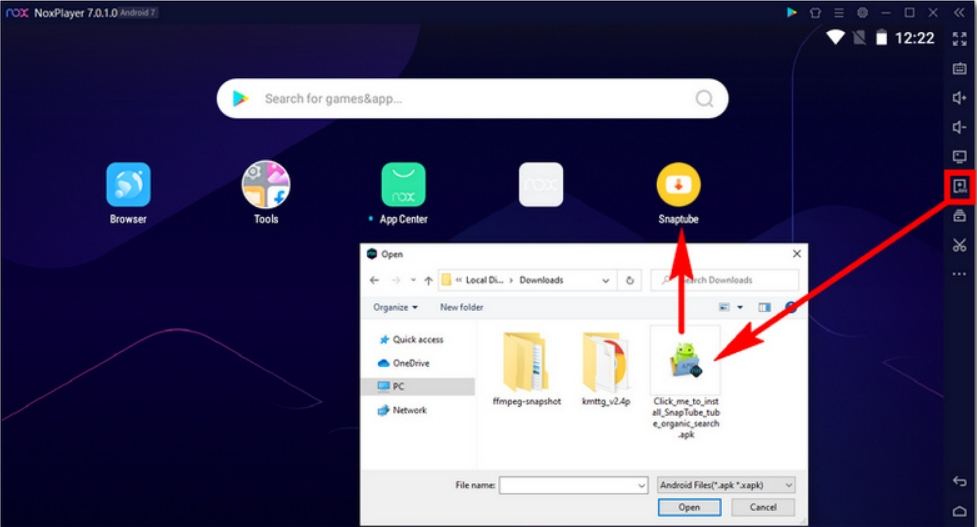Emulador android para Snaptube para PC